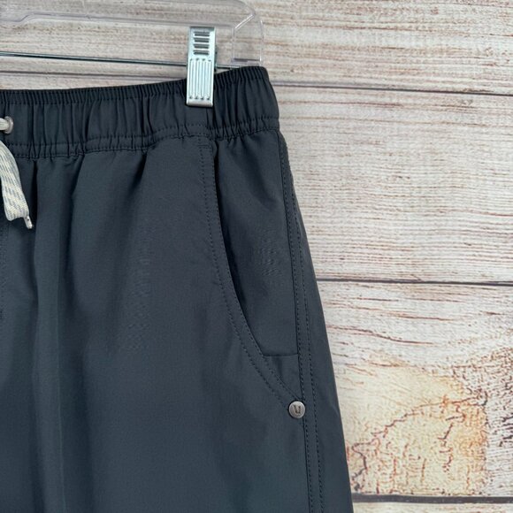 Vuori Kore Lined Shorts Men's Size 30 Gray Drawstring Embroidered Logo - Picture 3 of 9